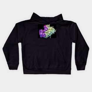 Lilac Mosaic Kids Hoodie